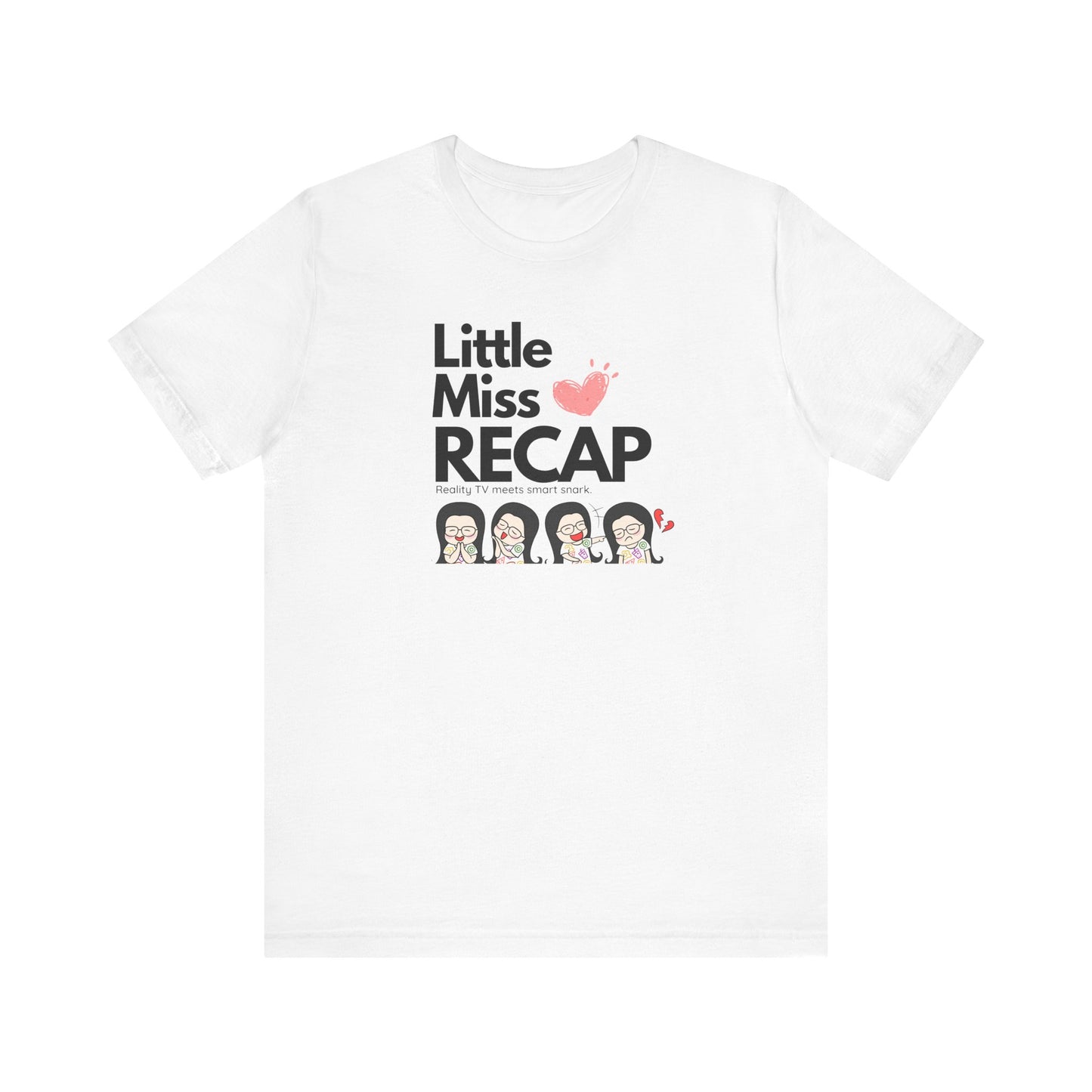 Litte Miss Recap Logo T-Shirt