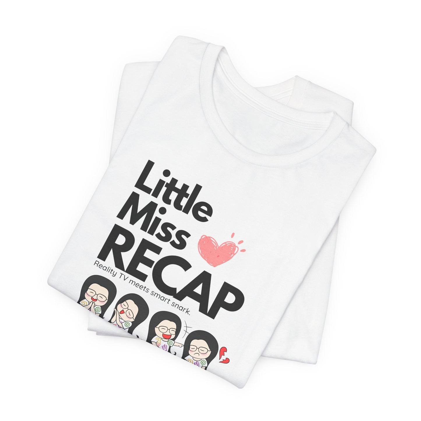 Litte Miss Recap Logo T-Shirt