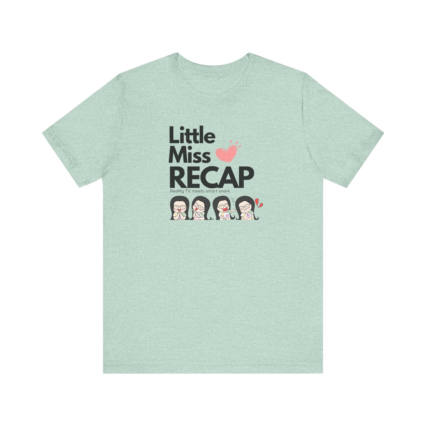 Litte Miss Recap Logo T-Shirt