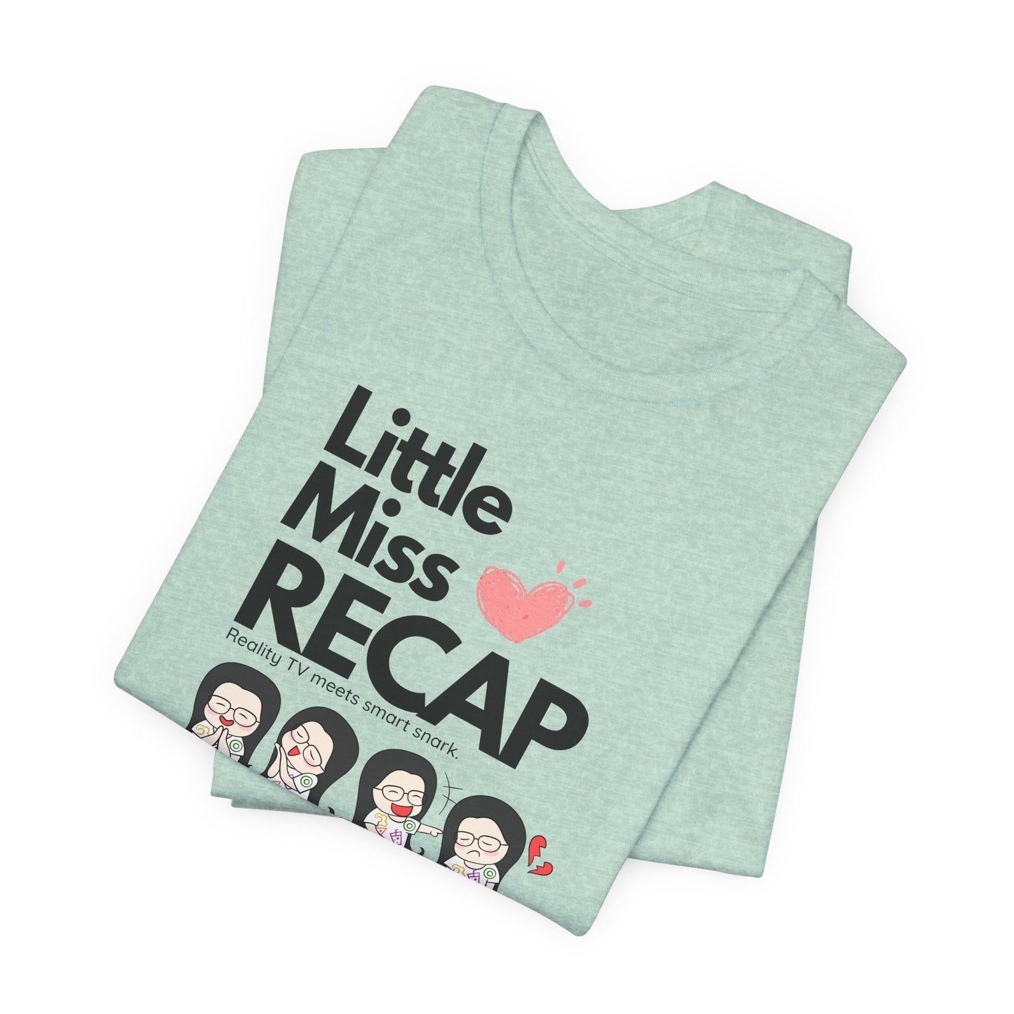 Litte Miss Recap Logo T-Shirt