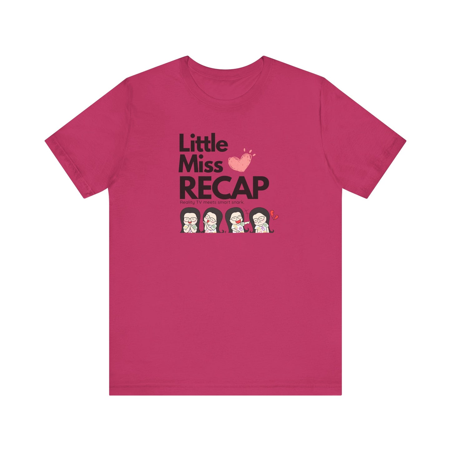 Litte Miss Recap Logo T-Shirt