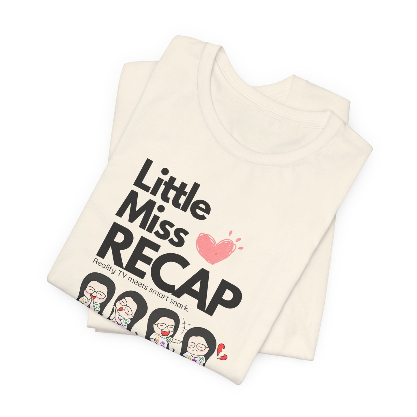 Litte Miss Recap Logo T-Shirt