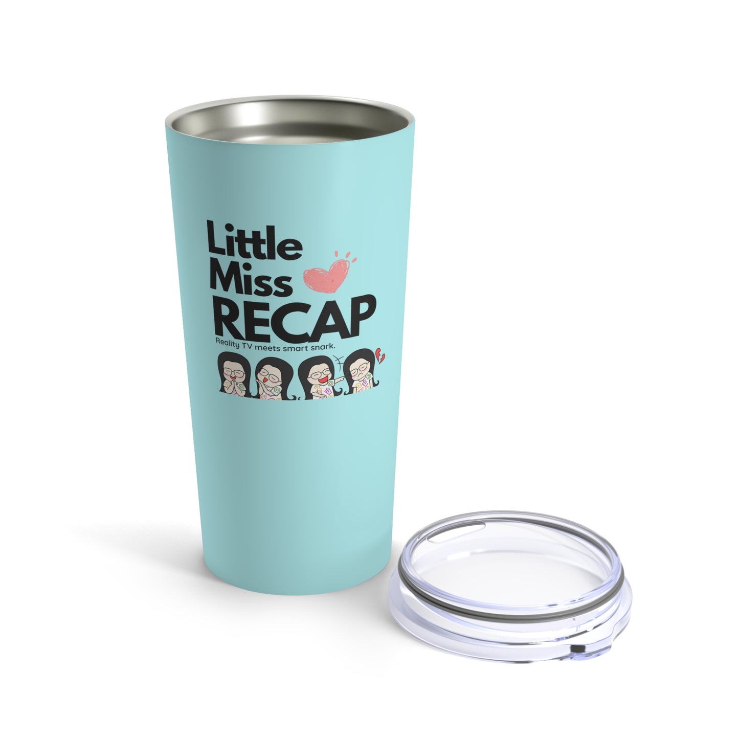 Little Miss Recap Logo Tumbler