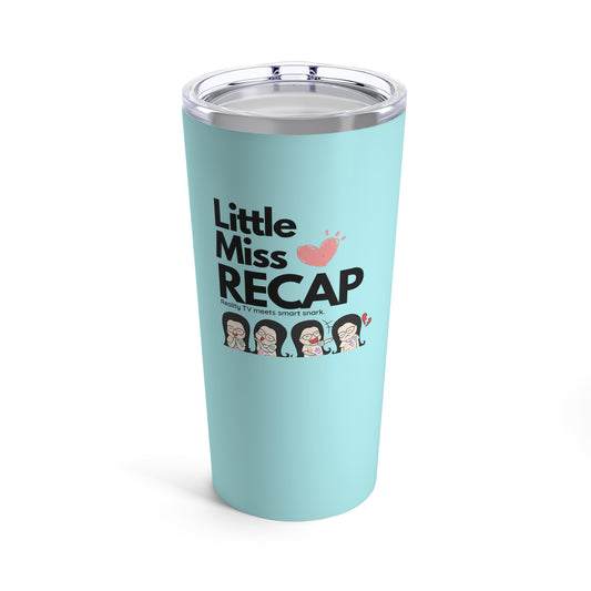 Little Miss Recap Logo Tumbler